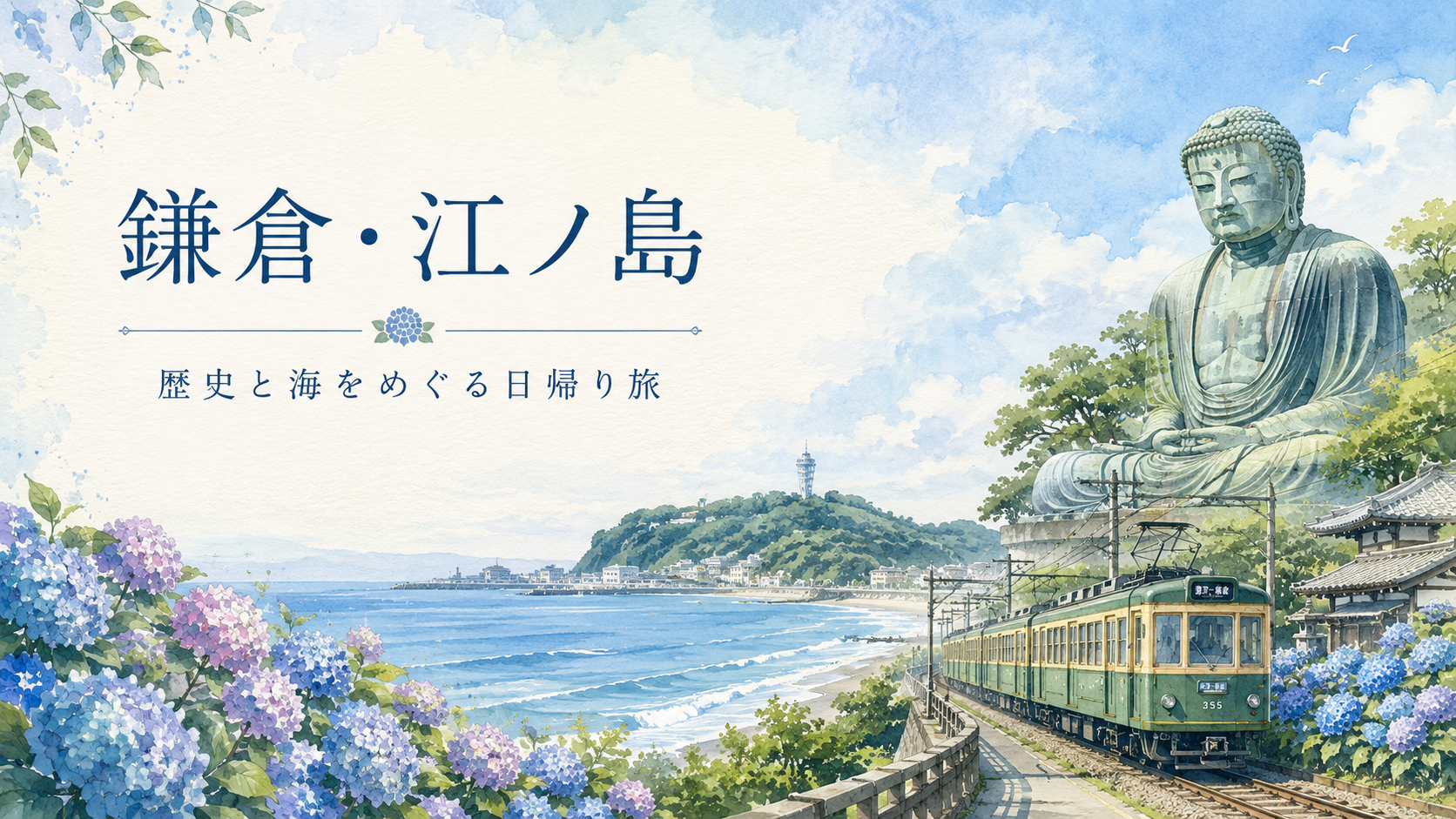 鎌倉・江ノ島さんぽ｜寺社と海を楽しむ大人の欲ばり日帰り旅