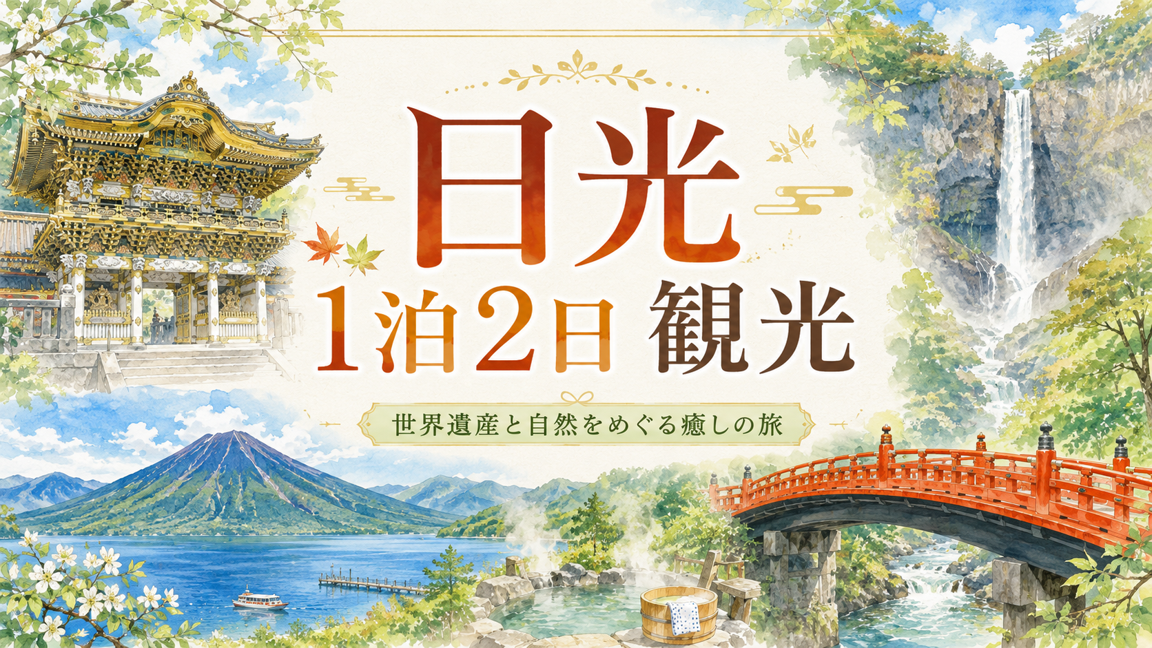 日光 1泊2日 観光