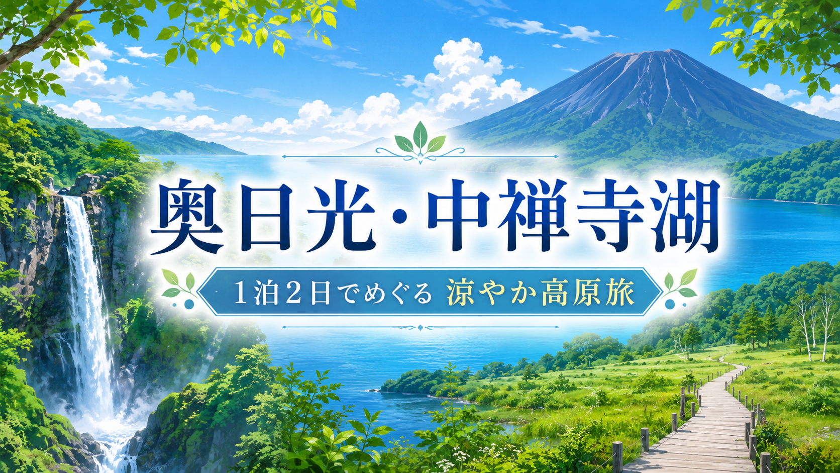 奥日光・中禅寺湖で1泊2日｜滝と湖、夏でも涼しい絶景をめぐる旅